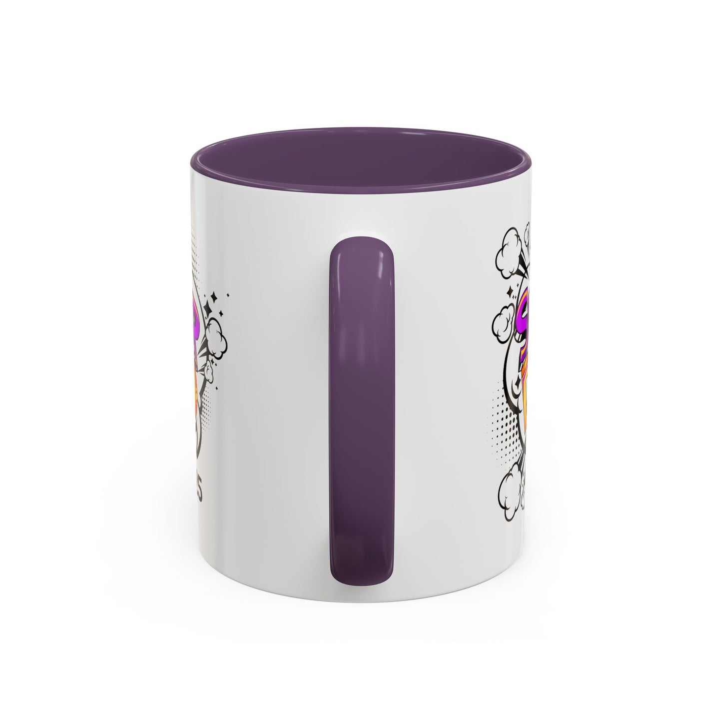 Super Dad Accent Coffee Mug - Fun Gift for Father's Day, Birthday, Coffee Lovers, Personalized Mug, Unique Kitchen Decor
