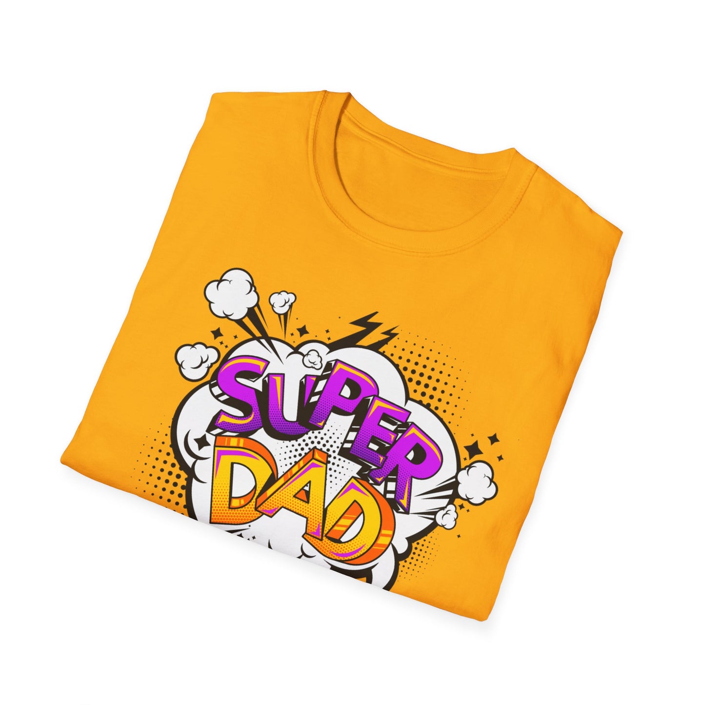 Super Dad 2025 T-Shirt, Fun Father's Day Gift, Unisex Softstyle Tee, Dad Humor Shirt, Birthday Present for Dad