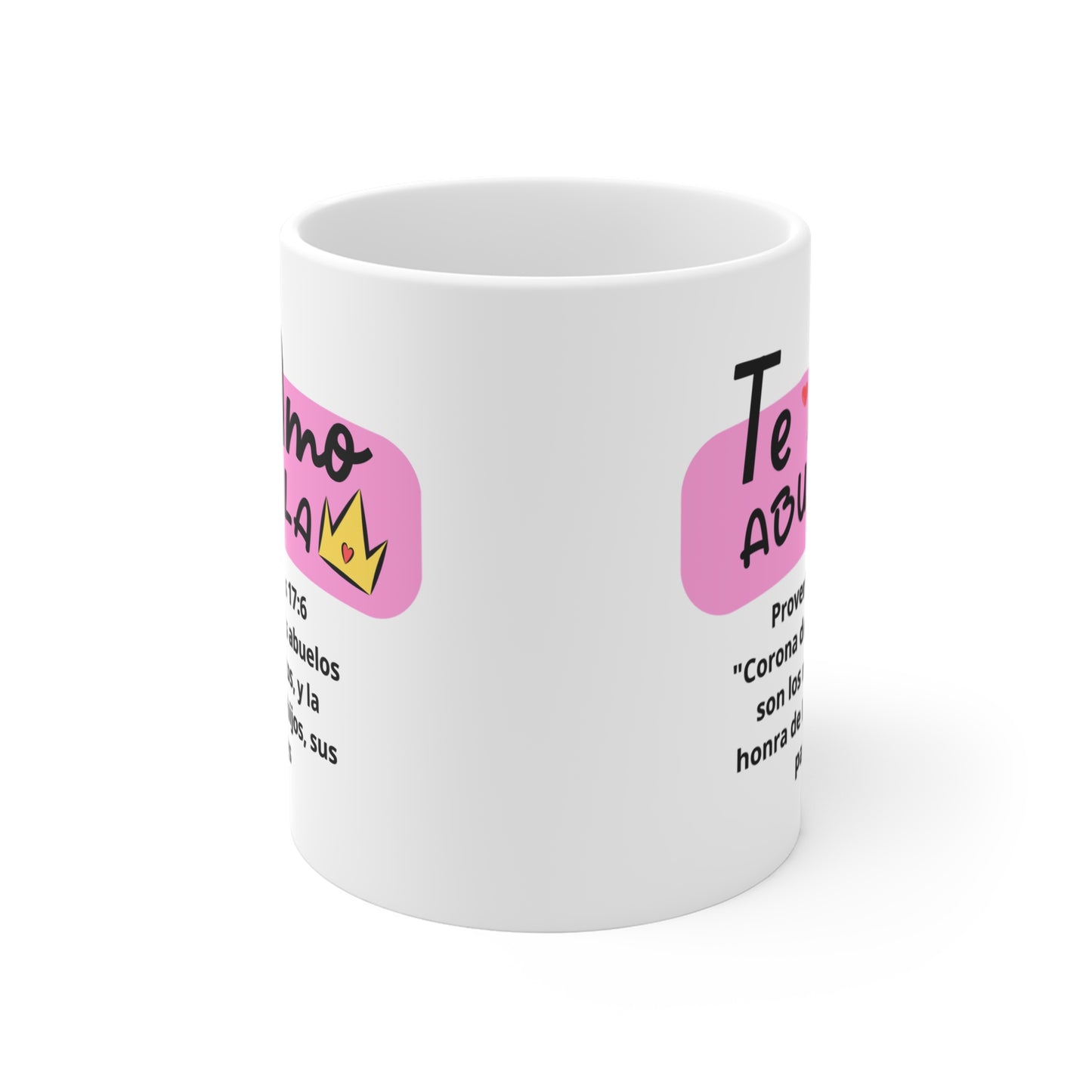 Heartfelt Grandma Mug, Gift for Grandmother, Special Mother's Day, Thoughtful Gift for Grandparents, Family Keepsake, Ceramic Coffee Cup