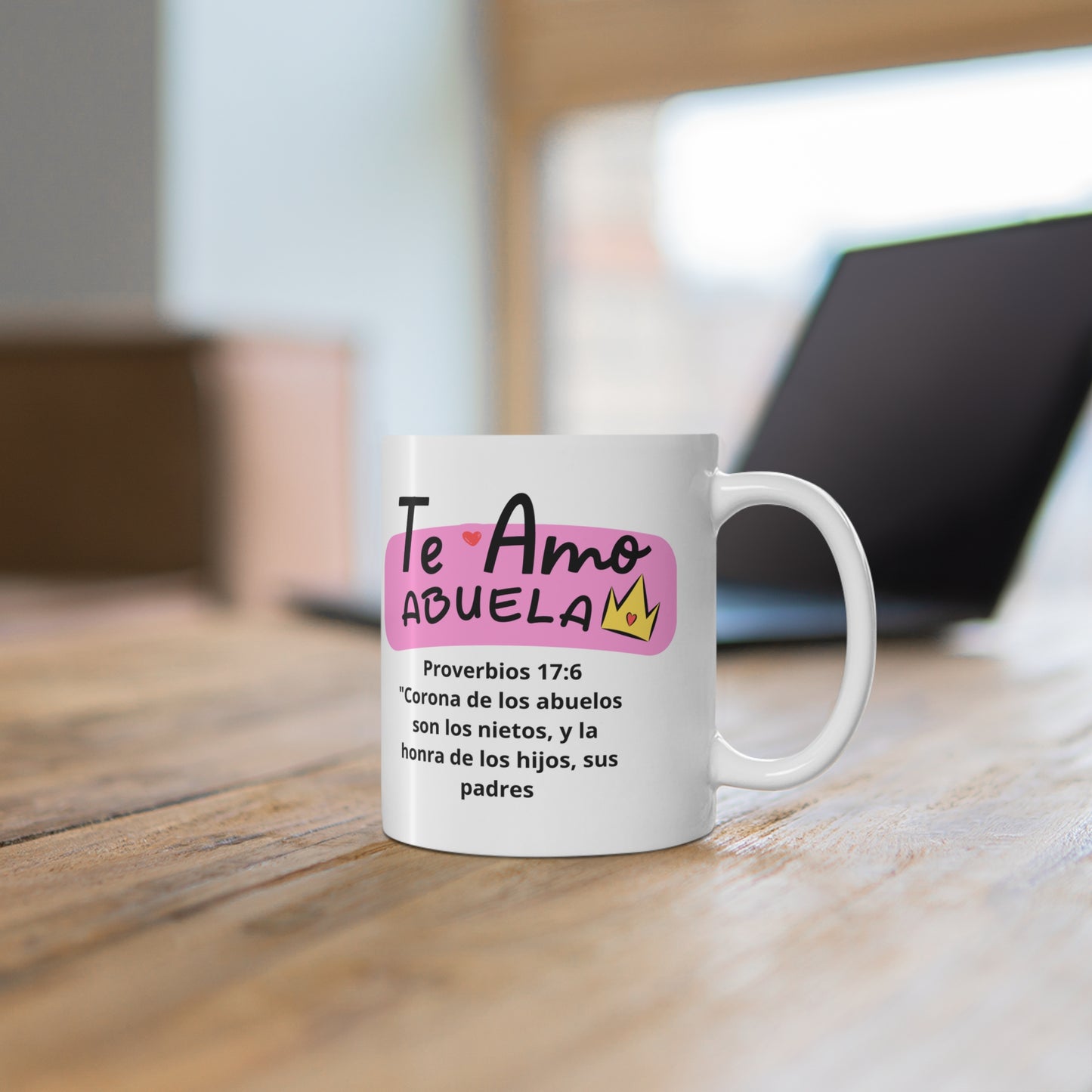 Heartfelt Grandma Mug, Gift for Grandmother, Special Mother's Day, Thoughtful Gift for Grandparents, Family Keepsake, Ceramic Coffee Cup
