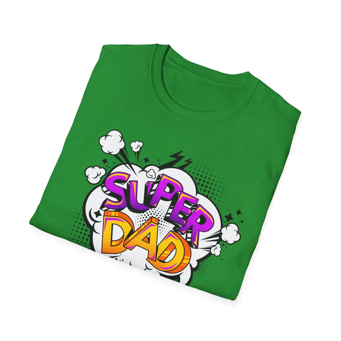 Super Dad 2025 T-Shirt, Fun Father's Day Gift, Unisex Softstyle Tee, Dad Humor Shirt, Birthday Present for Dad