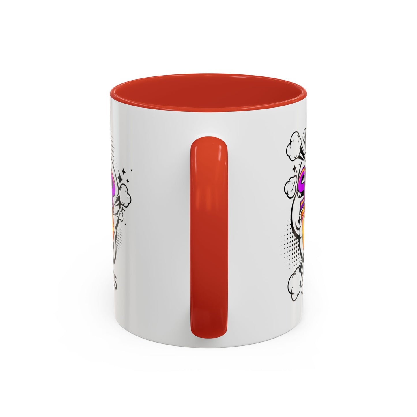 Super Dad Accent Coffee Mug - Fun Gift for Father's Day, Birthday, Coffee Lovers, Personalized Mug, Unique Kitchen Decor
