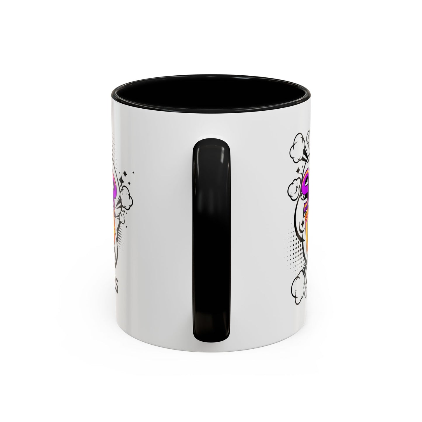 Super Dad Accent Coffee Mug - Fun Gift for Father's Day, Birthday, Coffee Lovers, Personalized Mug, Unique Kitchen Decor