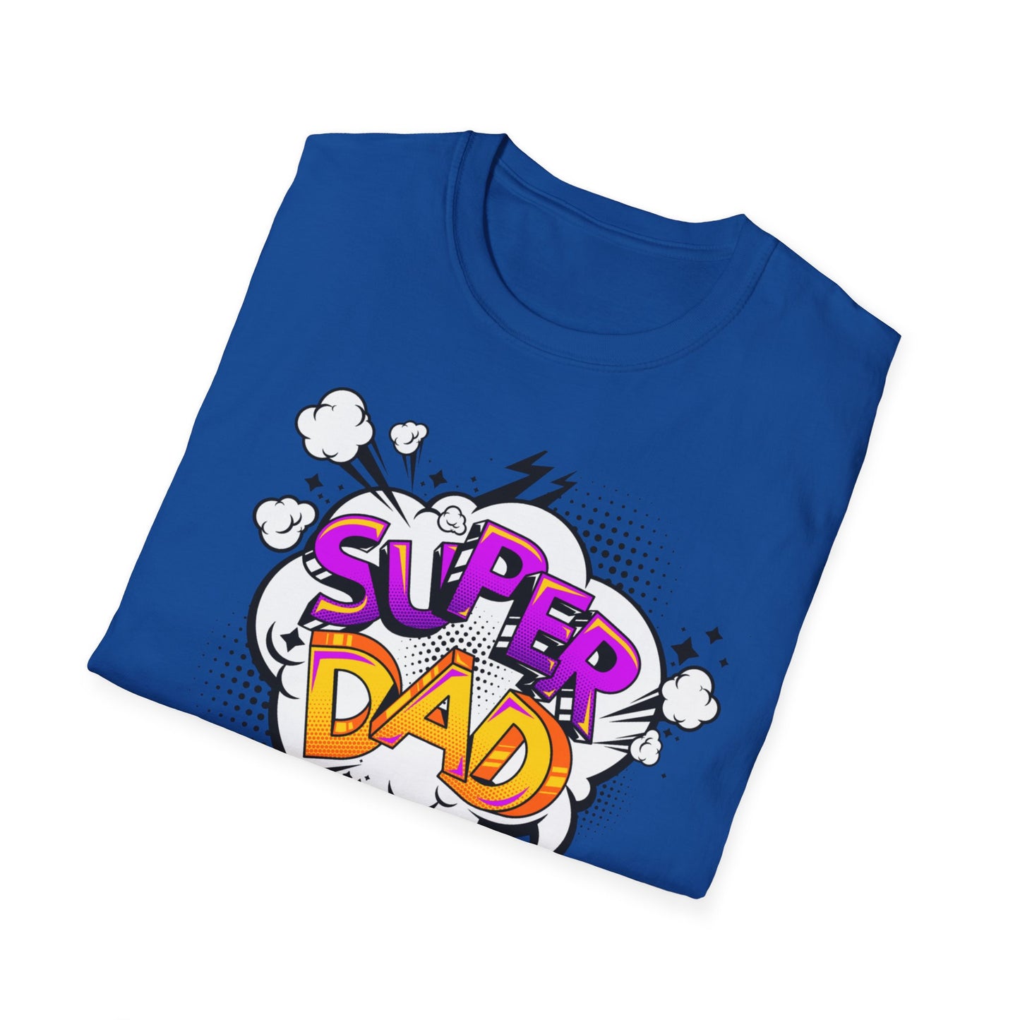 Super Dad 2025 T-Shirt, Fun Father's Day Gift, Unisex Softstyle Tee, Dad Humor Shirt, Birthday Present for Dad