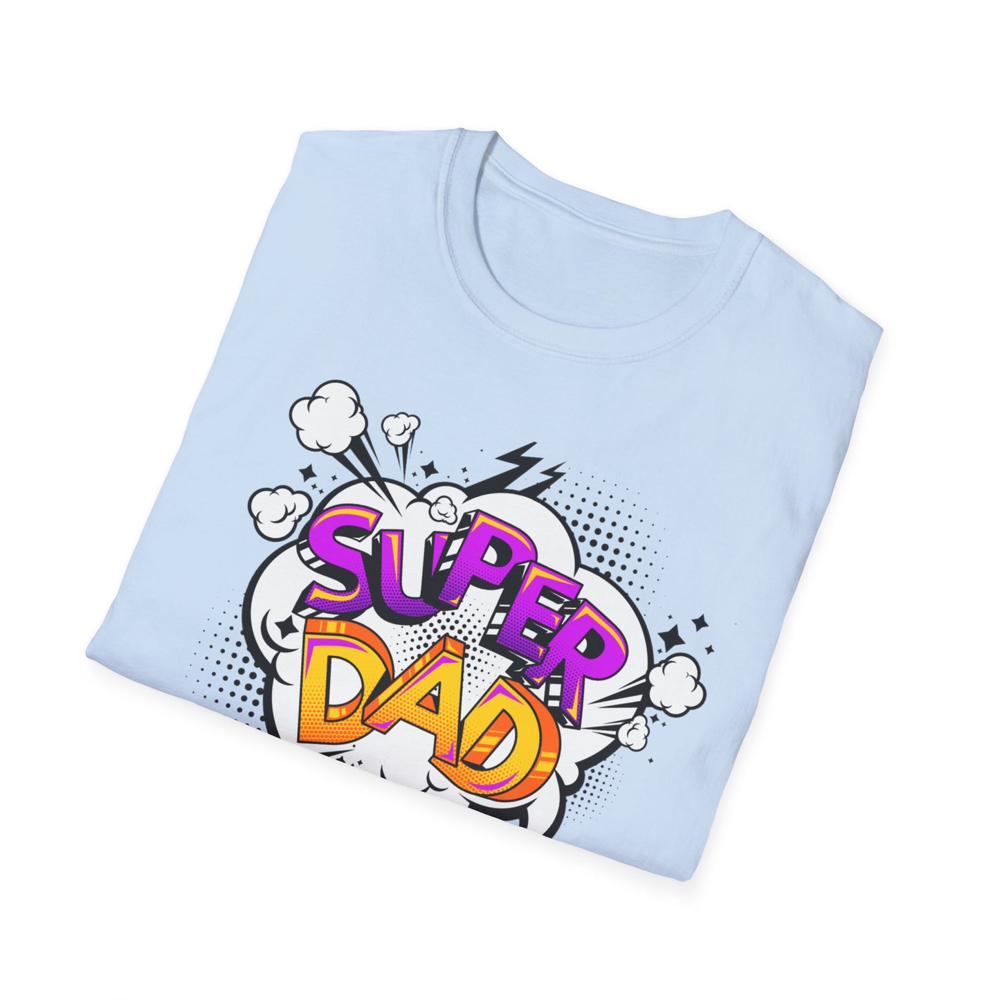 Super Dad 2025 T-Shirt, Fun Father's Day Gift, Unisex Softstyle Tee, Dad Humor Shirt, Birthday Present for Dad