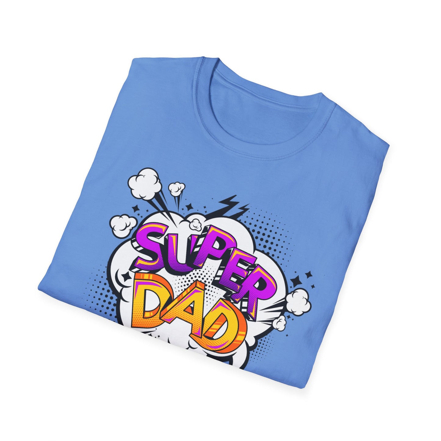 Super Dad 2025 T-Shirt, Fun Father's Day Gift, Unisex Softstyle Tee, Dad Humor Shirt, Birthday Present for Dad
