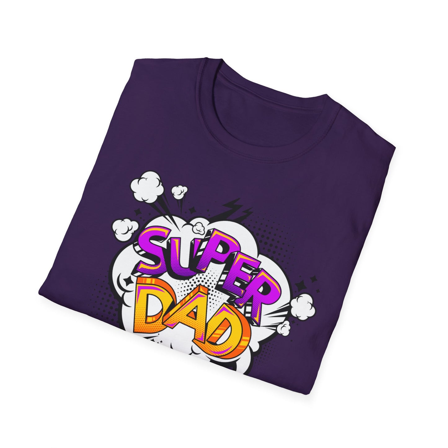 Super Dad 2025 T-Shirt, Fun Father's Day Gift, Unisex Softstyle Tee, Dad Humor Shirt, Birthday Present for Dad