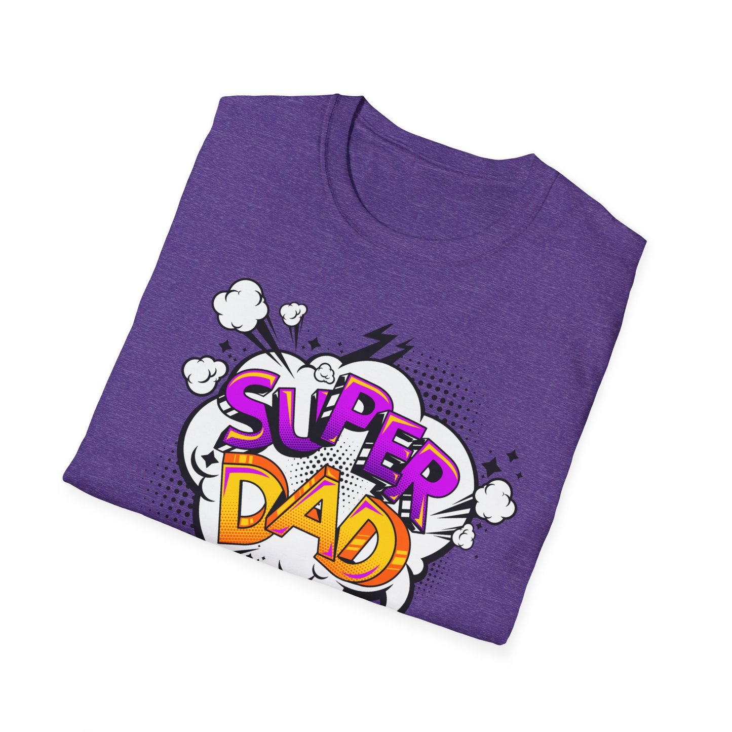 Super Dad 2025 T-Shirt, Fun Father's Day Gift, Unisex Softstyle Tee, Dad Humor Shirt, Birthday Present for Dad