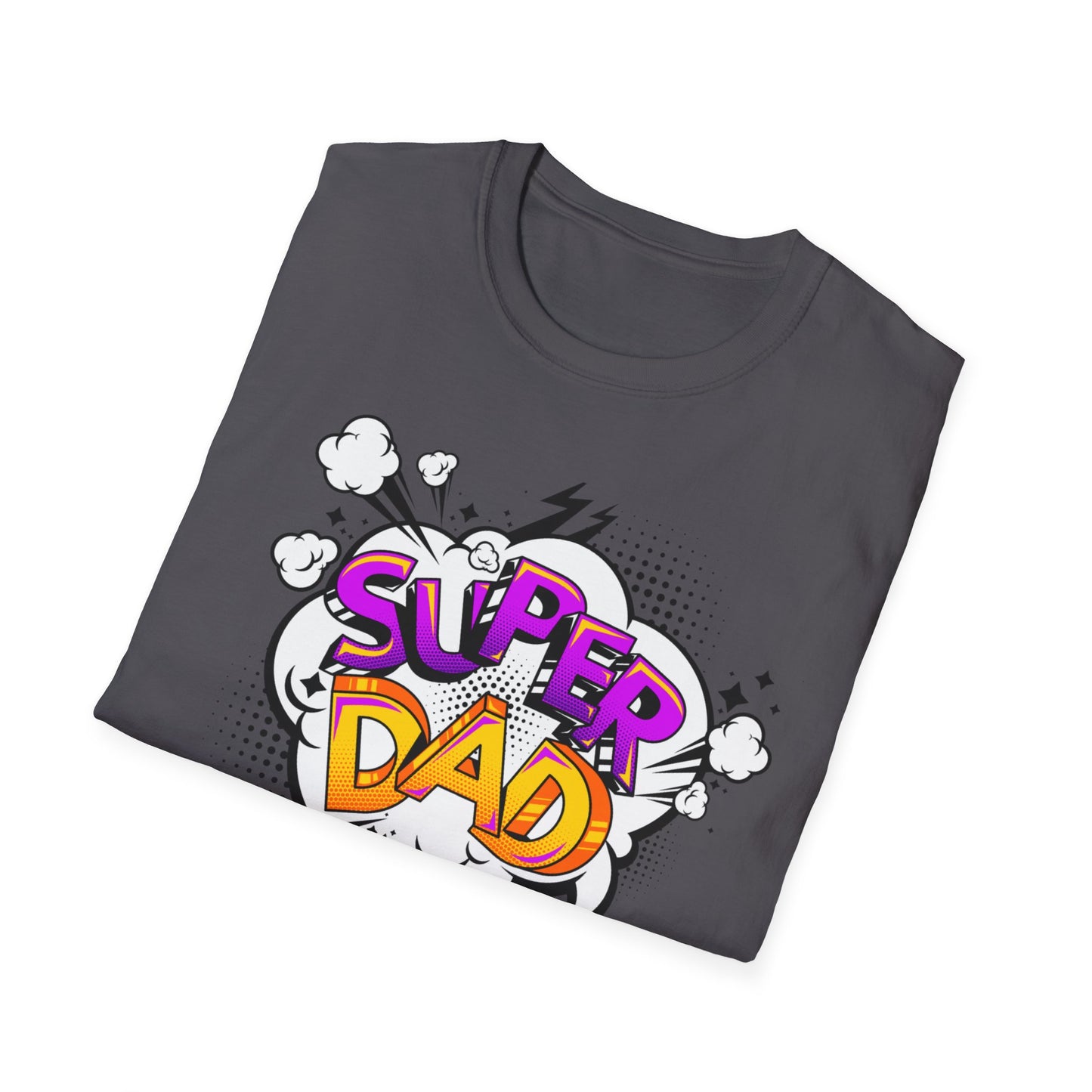 Super Dad 2025 T-Shirt, Fun Father's Day Gift, Unisex Softstyle Tee, Dad Humor Shirt, Birthday Present for Dad