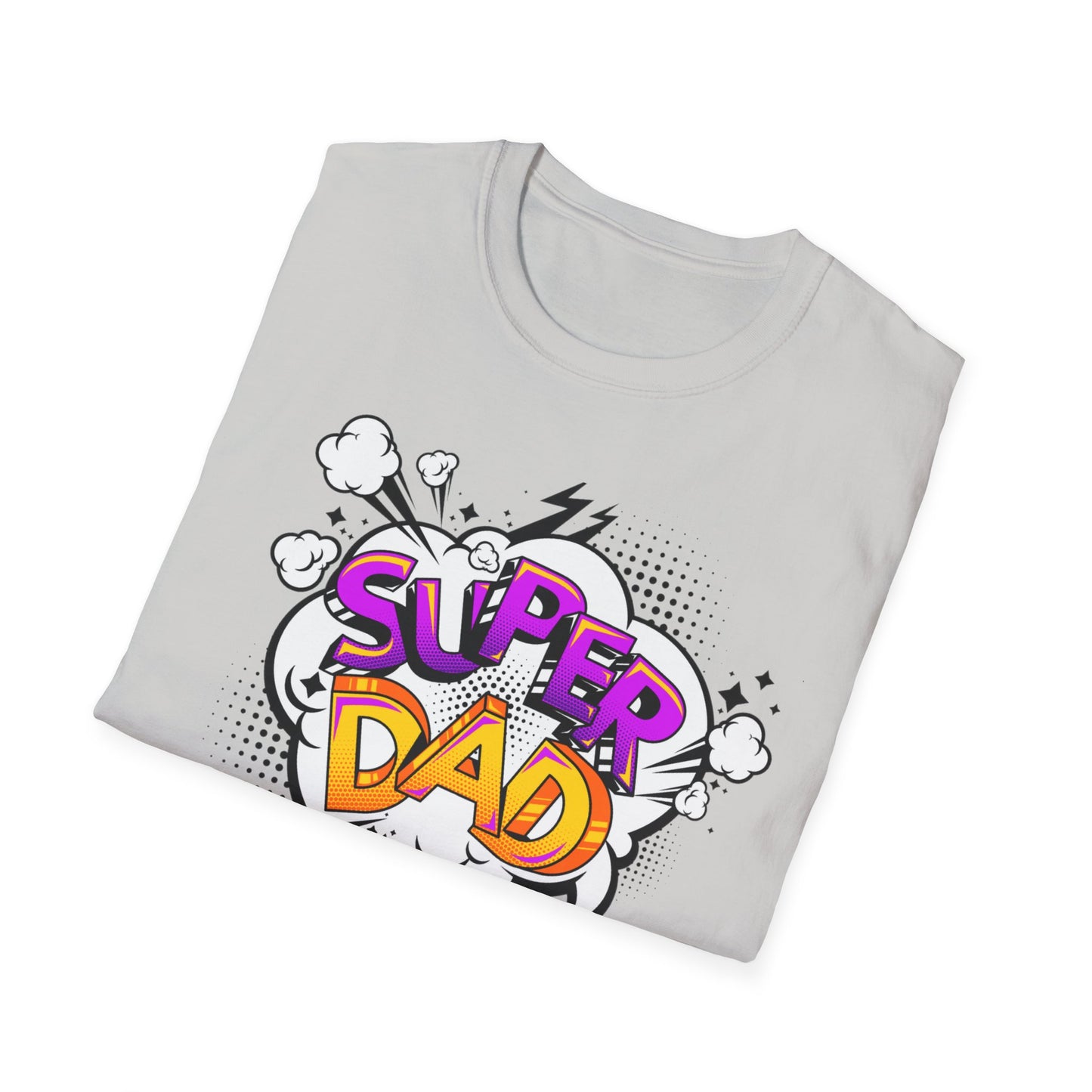 Super Dad 2025 T-Shirt, Fun Father's Day Gift, Unisex Softstyle Tee, Dad Humor Shirt, Birthday Present for Dad