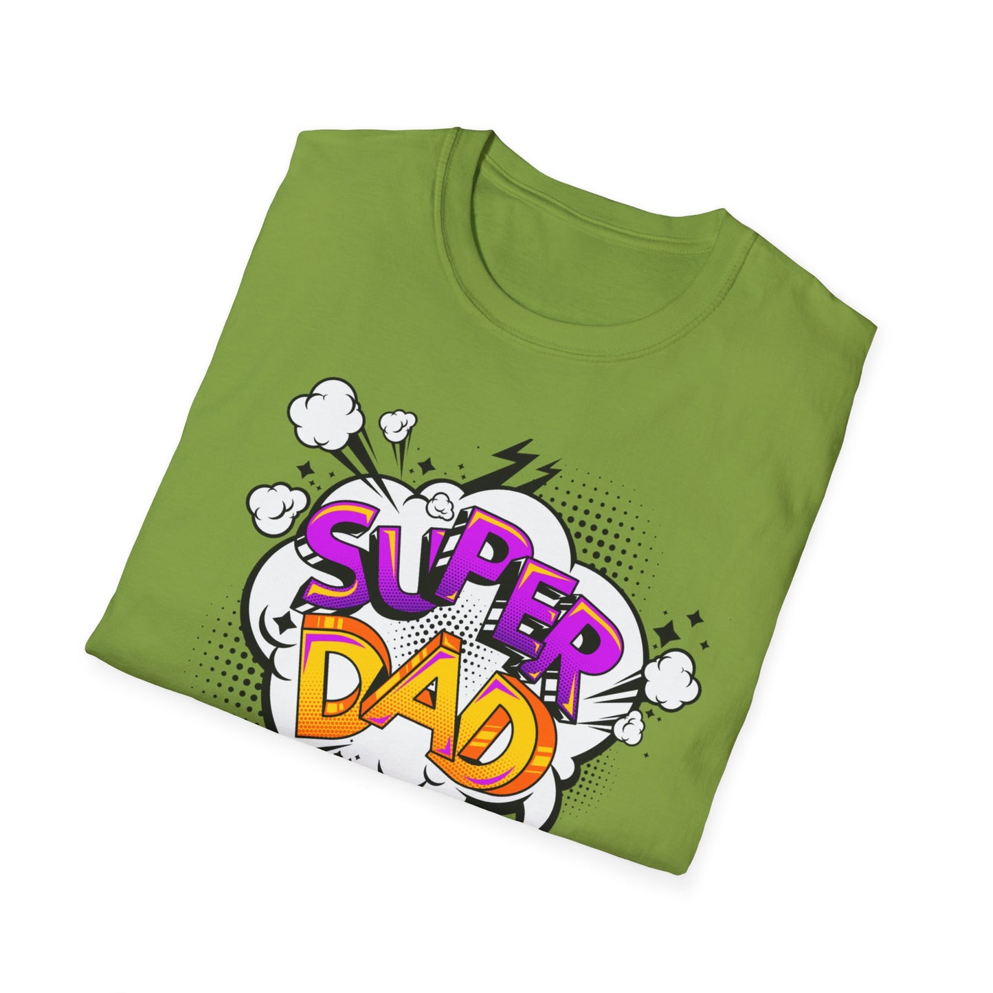 Super Dad 2025 T-Shirt, Fun Father's Day Gift, Unisex Softstyle Tee, Dad Humor Shirt, Birthday Present for Dad