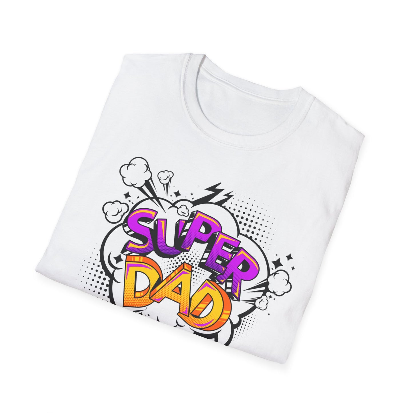 Super Dad 2025 T-Shirt, Fun Father's Day Gift, Unisex Softstyle Tee, Dad Humor Shirt, Birthday Present for Dad