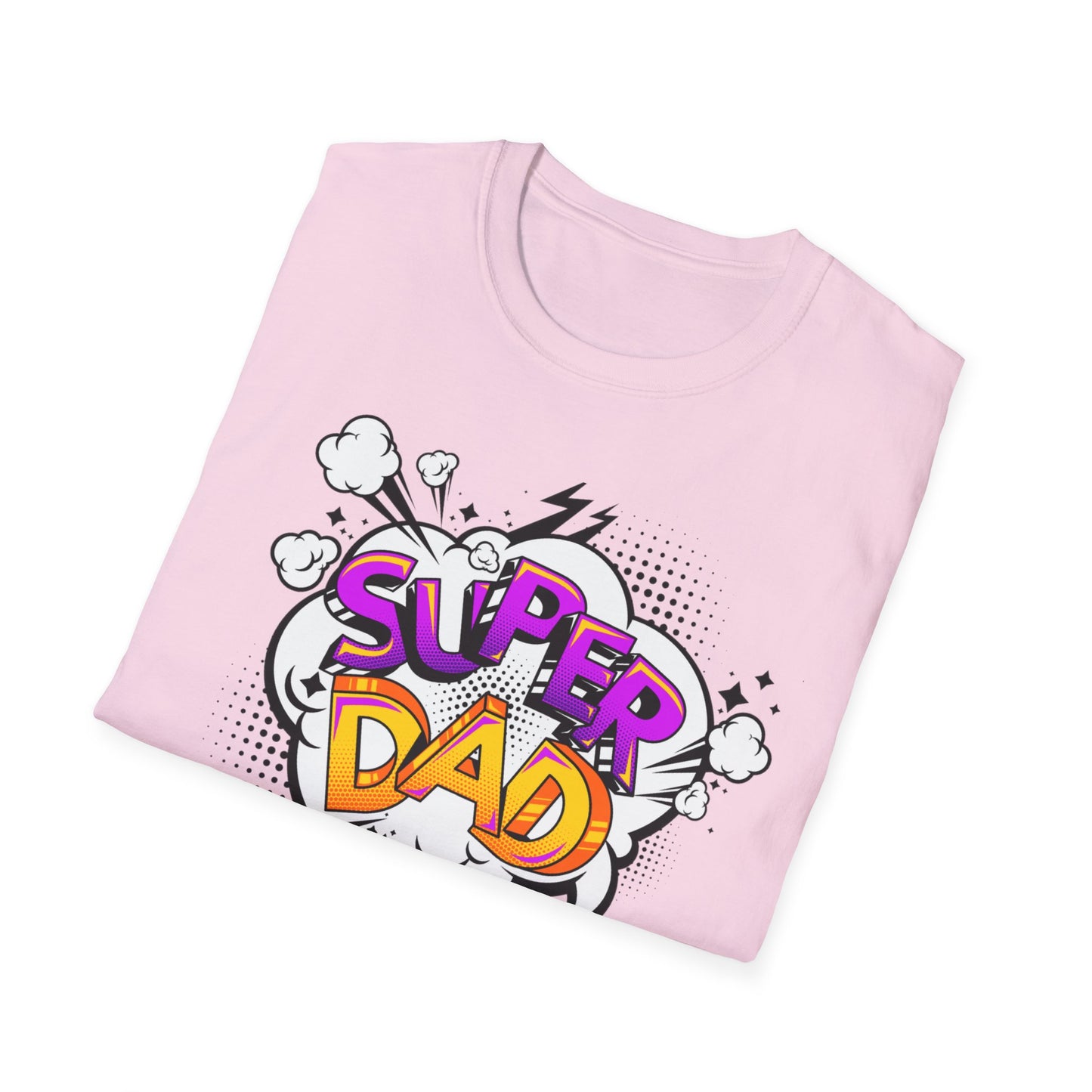 Super Dad 2025 T-Shirt, Fun Father's Day Gift, Unisex Softstyle Tee, Dad Humor Shirt, Birthday Present for Dad