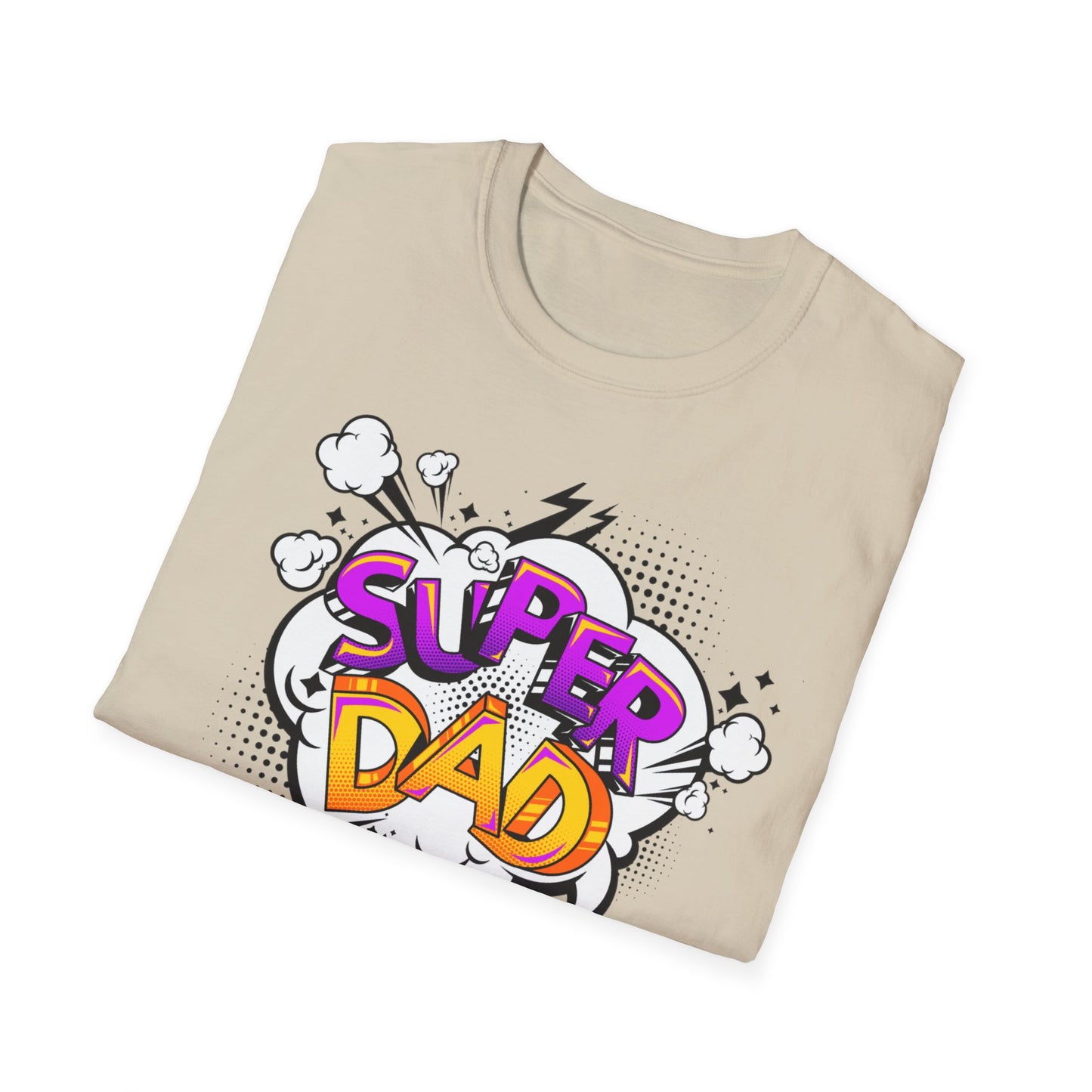 Super Dad 2025 T-Shirt, Fun Father's Day Gift, Unisex Softstyle Tee, Dad Humor Shirt, Birthday Present for Dad
