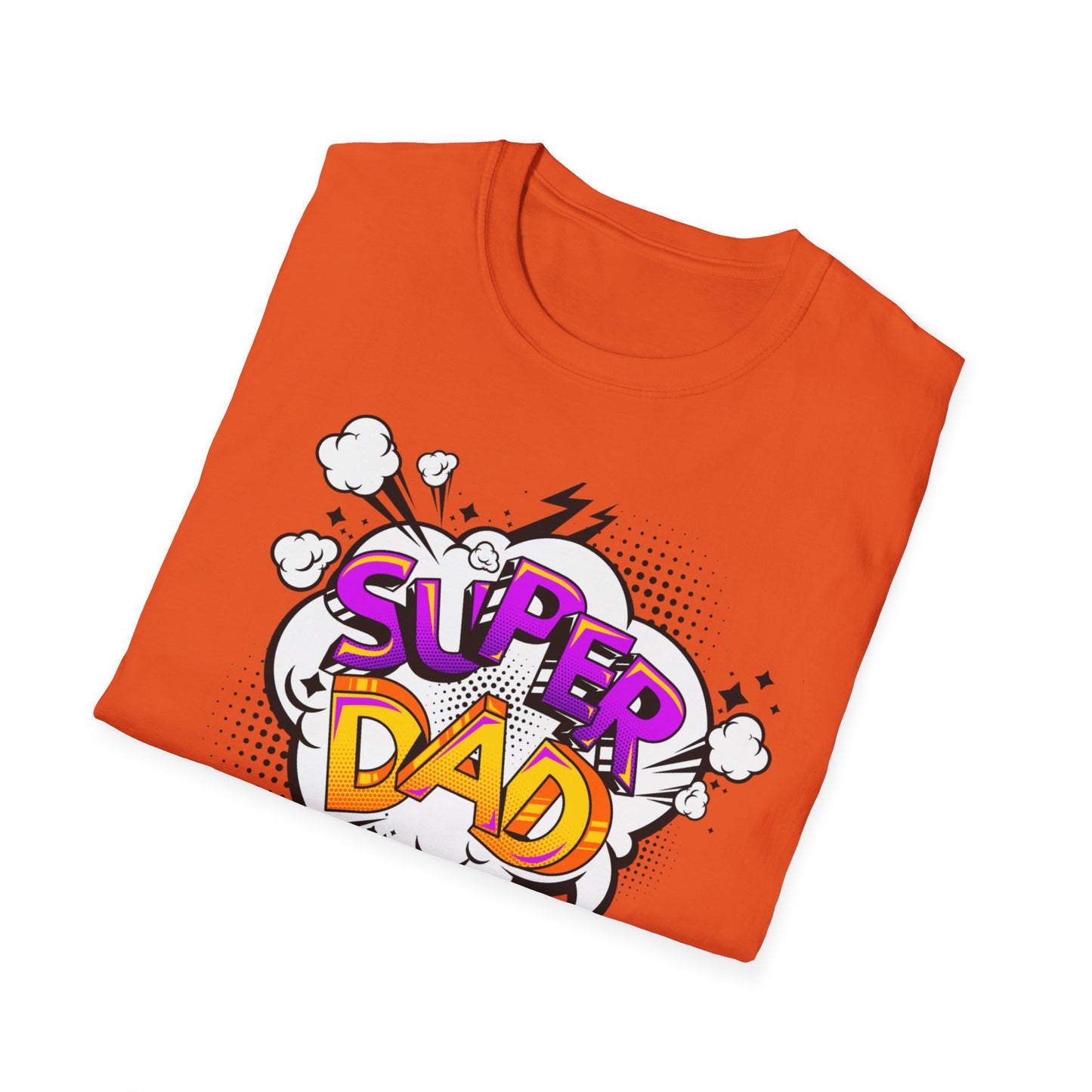 Super Dad 2025 T-Shirt, Fun Father's Day Gift, Unisex Softstyle Tee, Dad Humor Shirt, Birthday Present for Dad