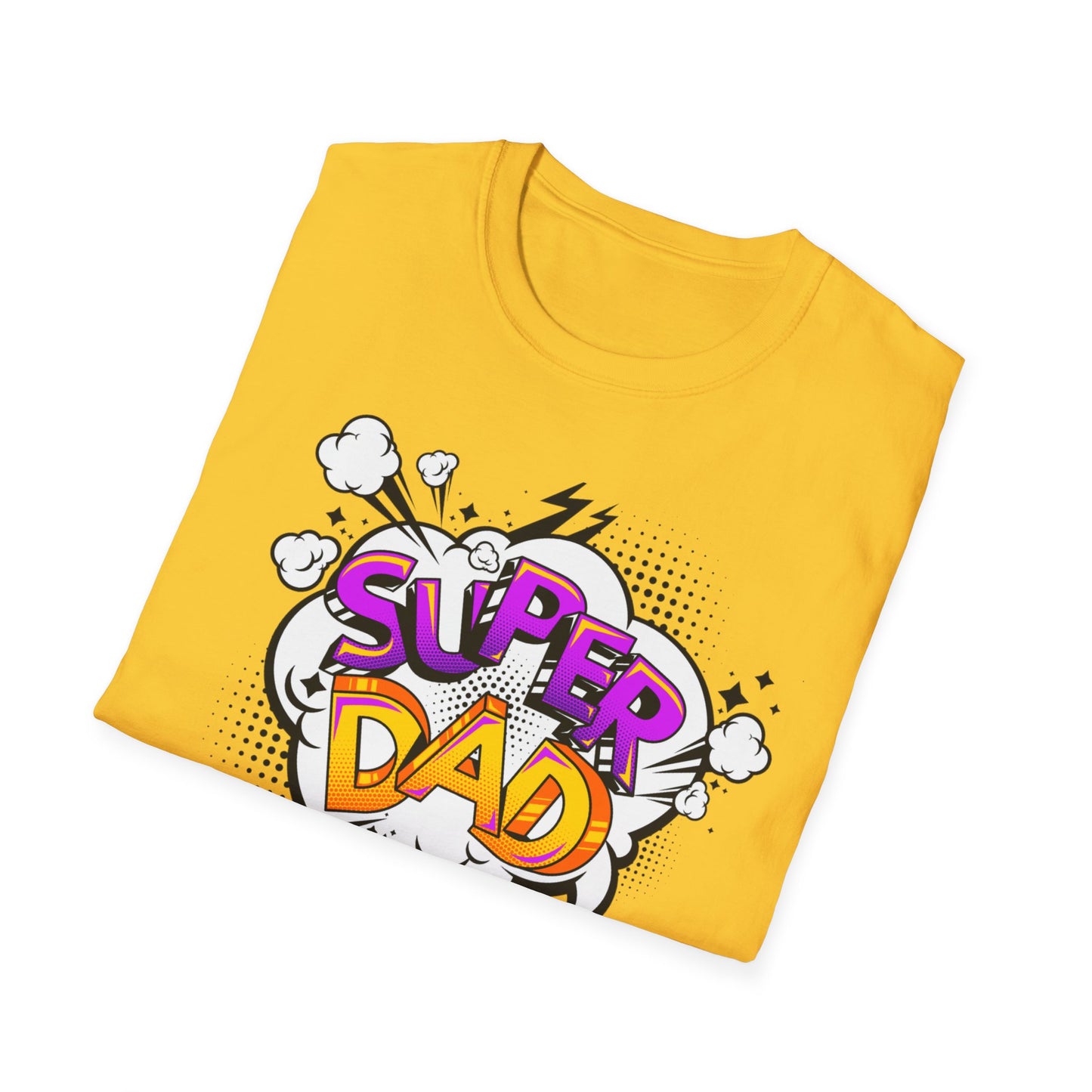 Super Dad 2025 T-Shirt, Fun Father's Day Gift, Unisex Softstyle Tee, Dad Humor Shirt, Birthday Present for Dad