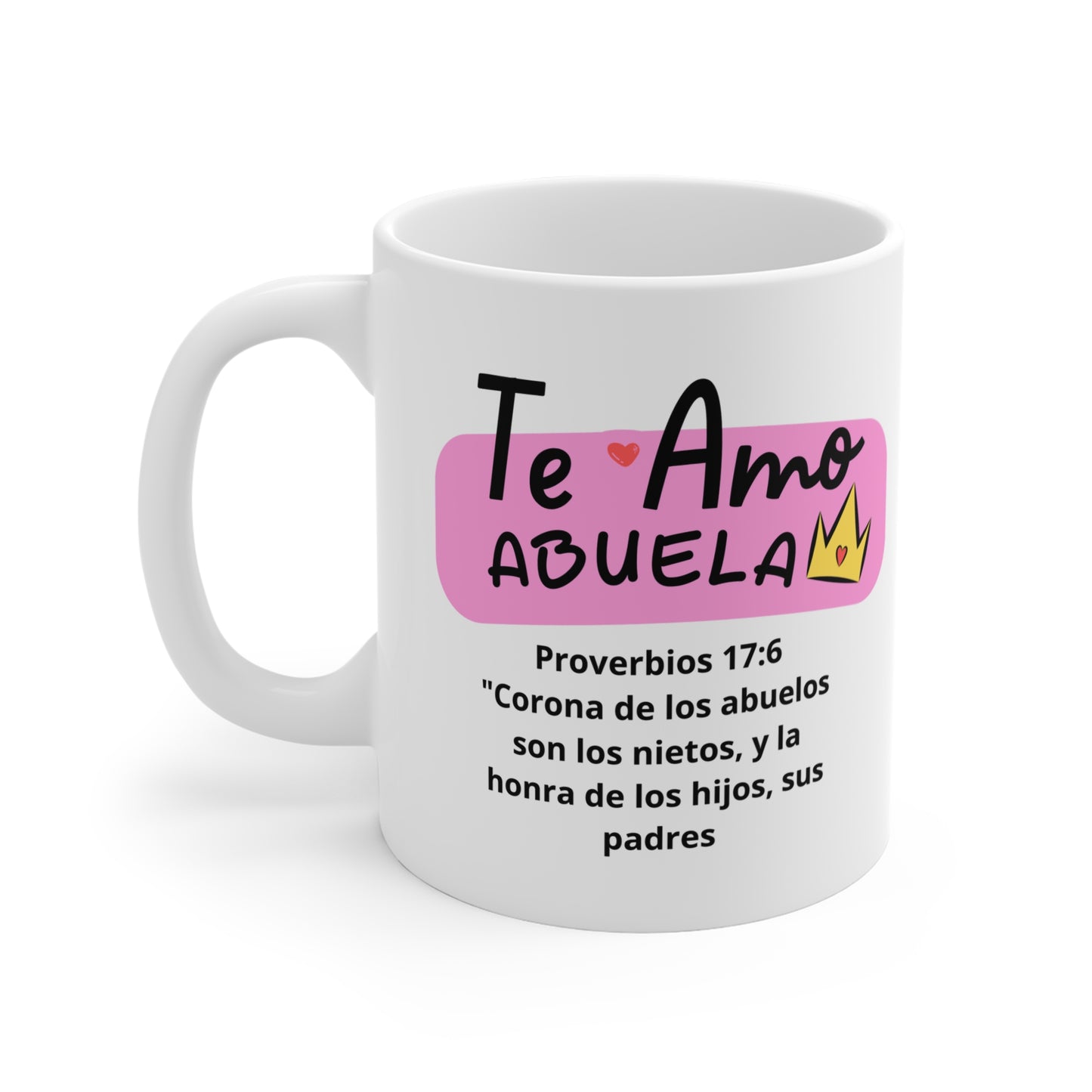 Heartfelt Grandma Mug, Gift for Grandmother, Special Mother's Day, Thoughtful Gift for Grandparents, Family Keepsake, Ceramic Coffee Cup
