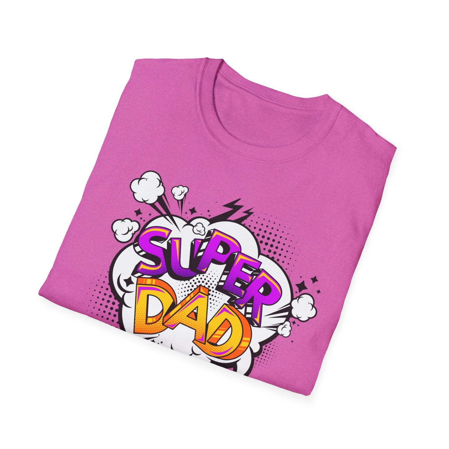 Super Dad 2025 T-Shirt, Fun Father's Day Gift, Unisex Softstyle Tee, Dad Humor Shirt, Birthday Present for Dad