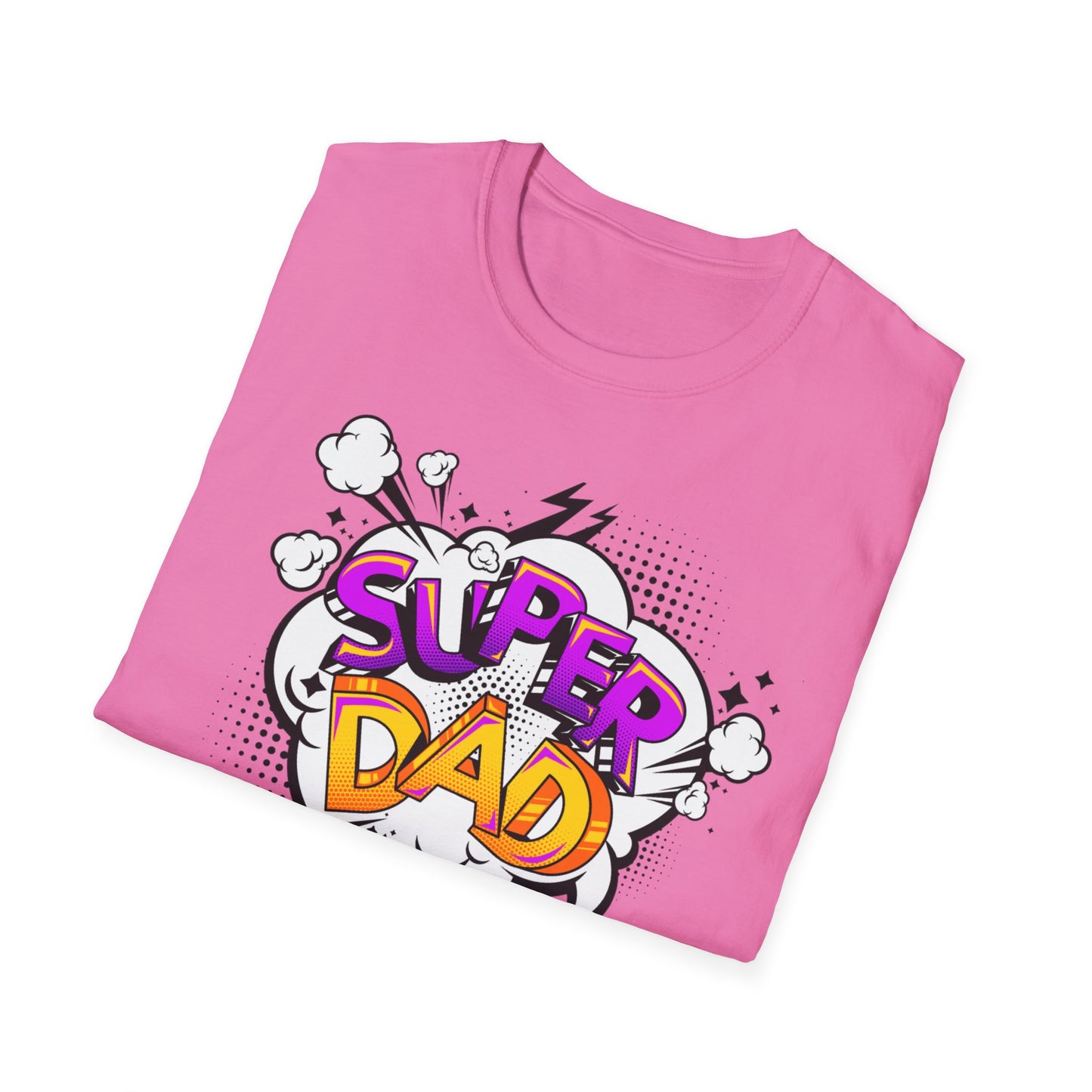 Super Dad 2025 T-Shirt, Fun Father's Day Gift, Unisex Softstyle Tee, Dad Humor Shirt, Birthday Present for Dad