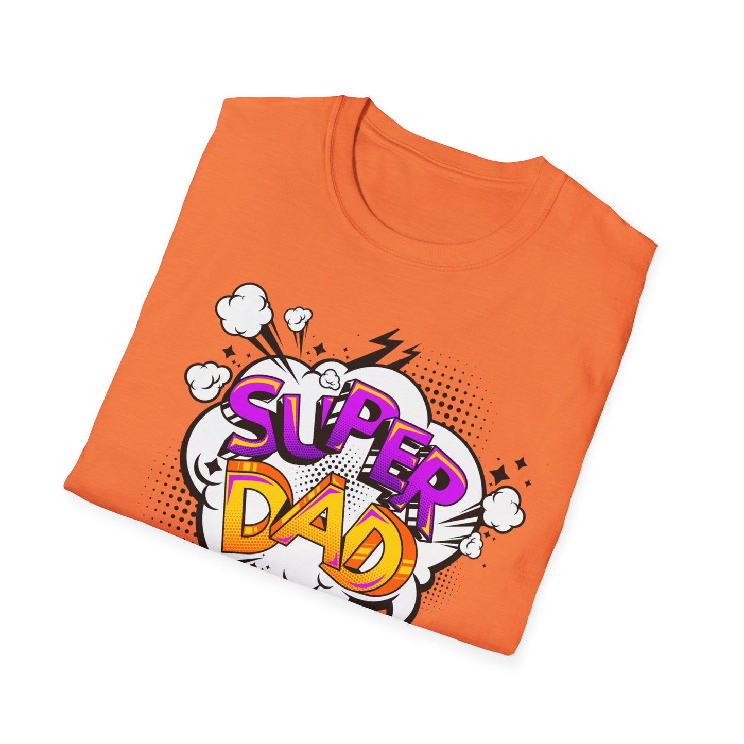Super Dad 2025 T-Shirt, Fun Father's Day Gift, Unisex Softstyle Tee, Dad Humor Shirt, Birthday Present for Dad