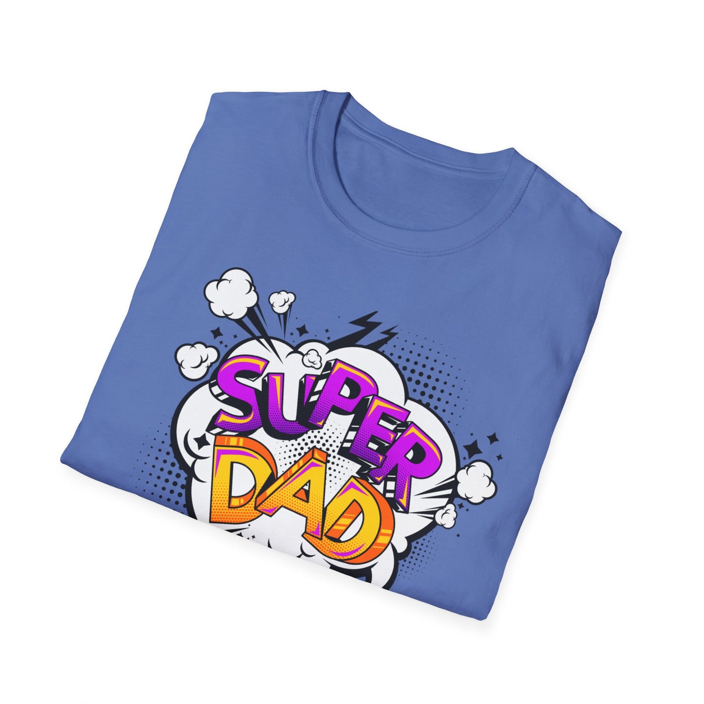 Super Dad 2025 T-Shirt, Fun Father's Day Gift, Unisex Softstyle Tee, Dad Humor Shirt, Birthday Present for Dad