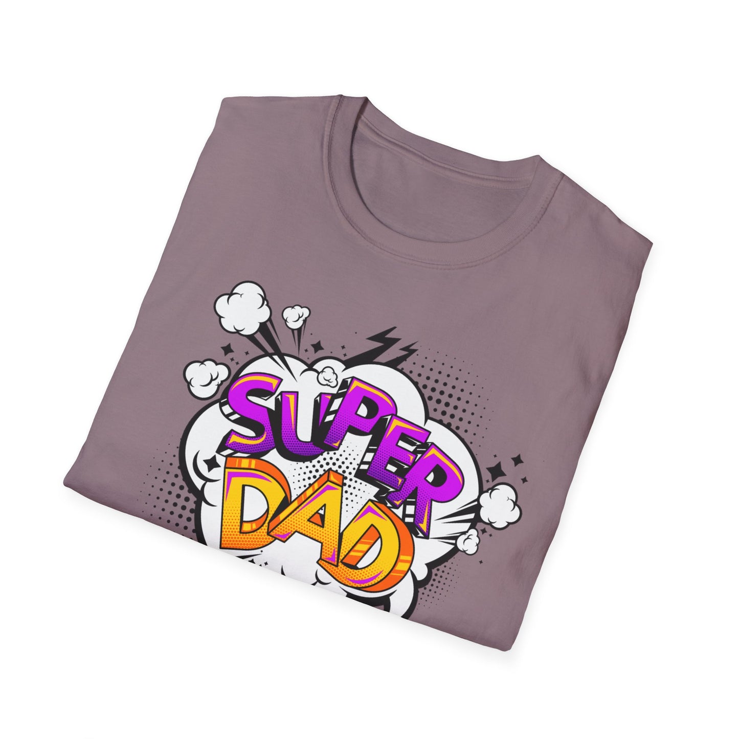 Super Dad 2025 T-Shirt, Fun Father's Day Gift, Unisex Softstyle Tee, Dad Humor Shirt, Birthday Present for Dad
