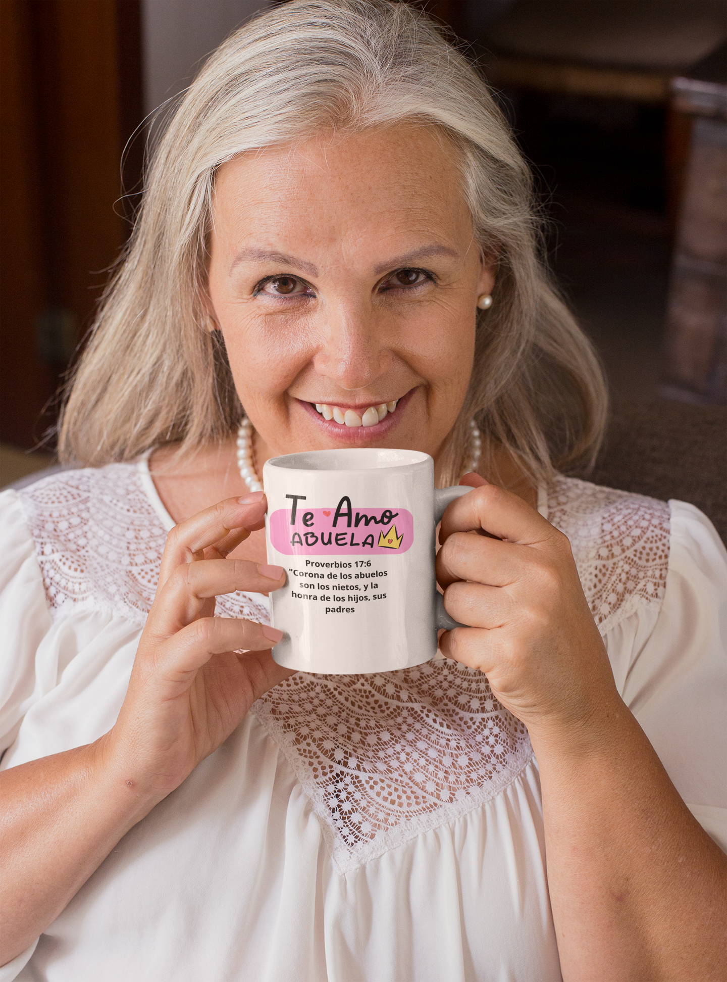 Heartfelt Grandma Mug, Gift for Grandmother, Special Mother's Day, Thoughtful Gift for Grandparents, Family Keepsake, Ceramic Coffee Cup