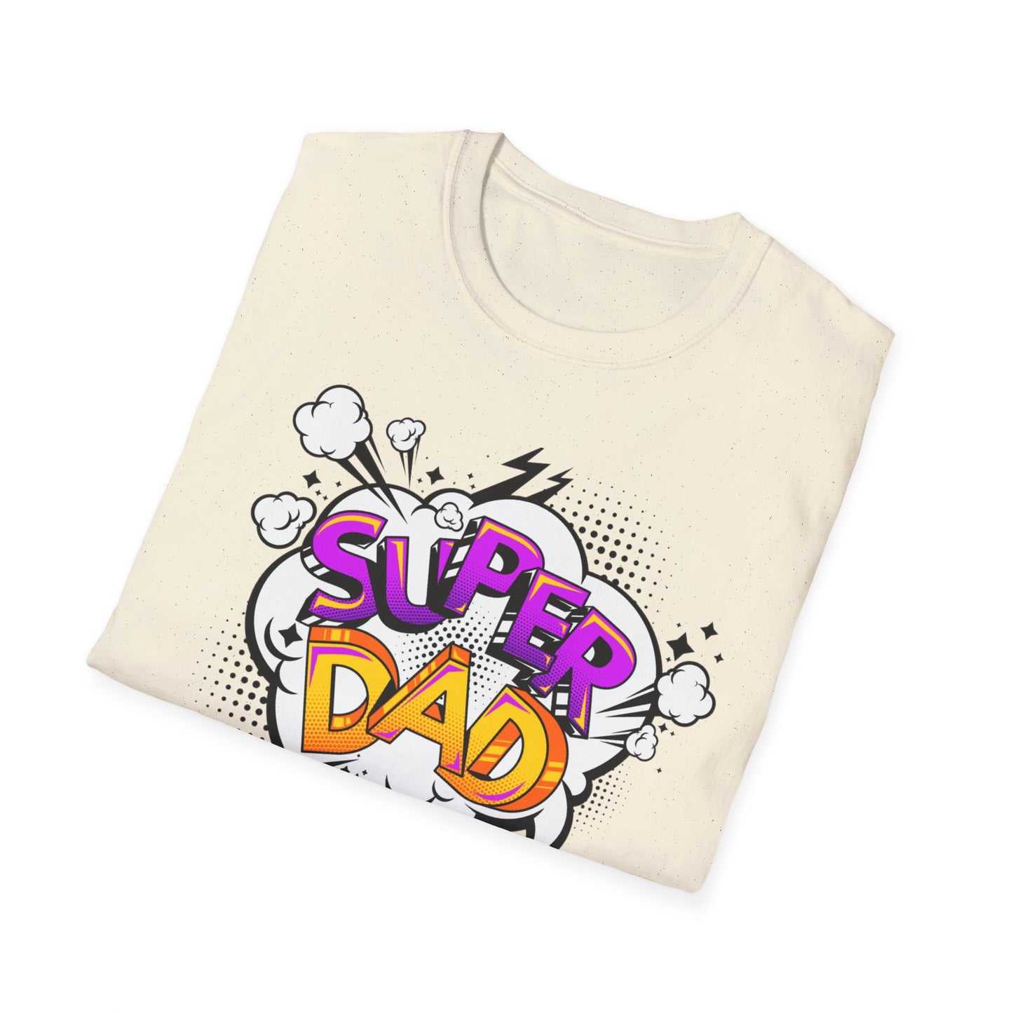 Super Dad 2025 T-Shirt, Fun Father's Day Gift, Unisex Softstyle Tee, Dad Humor Shirt, Birthday Present for Dad