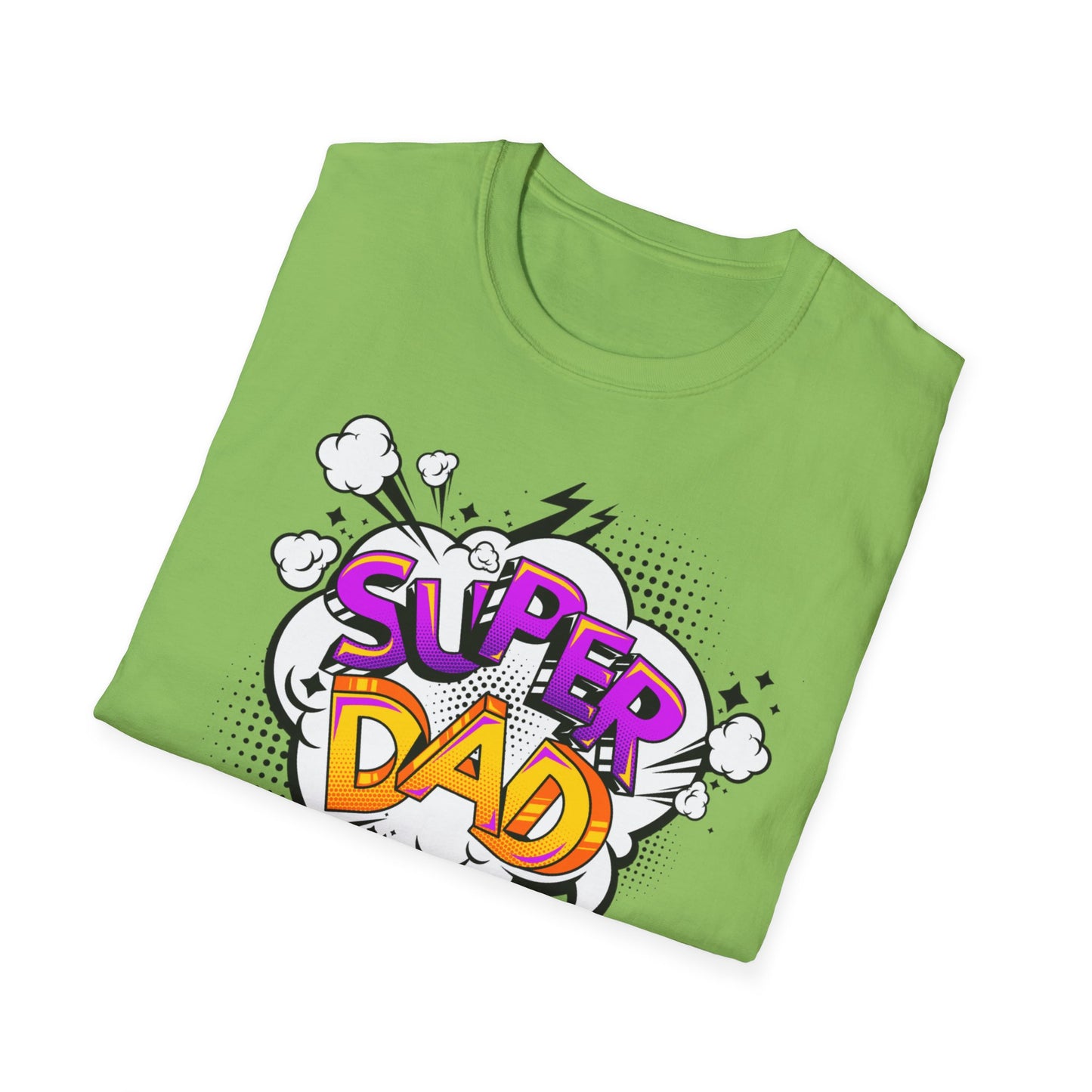 Super Dad 2025 T-Shirt, Fun Father's Day Gift, Unisex Softstyle Tee, Dad Humor Shirt, Birthday Present for Dad