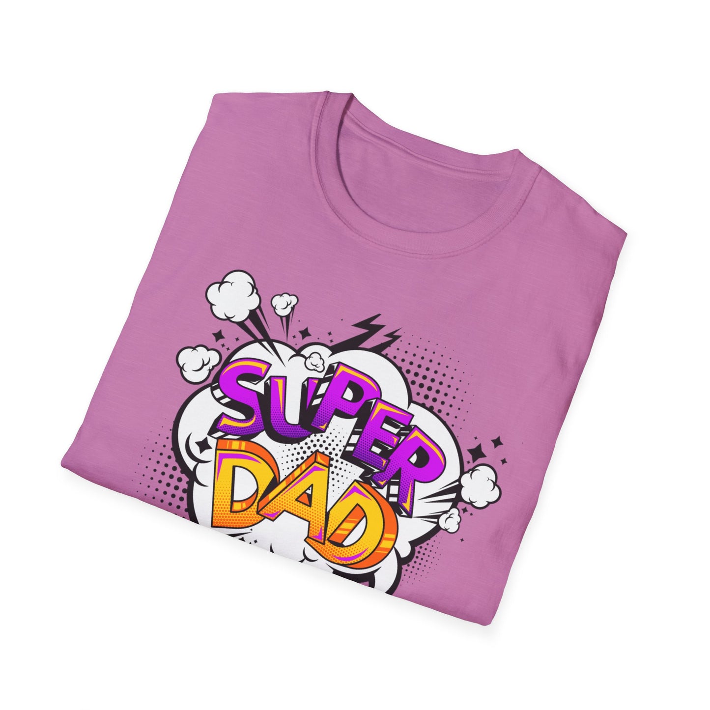 Super Dad 2025 T-Shirt, Fun Father's Day Gift, Unisex Softstyle Tee, Dad Humor Shirt, Birthday Present for Dad