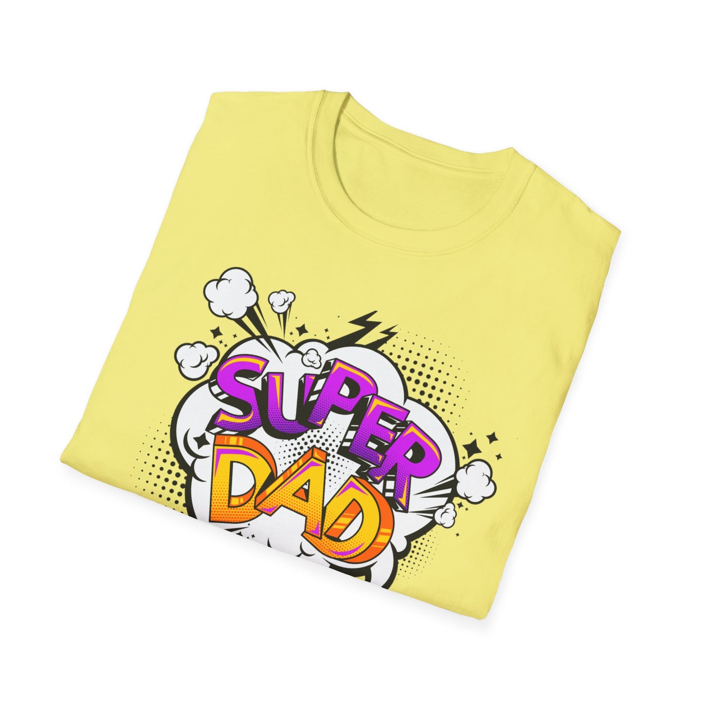 Super Dad 2025 T-Shirt, Fun Father's Day Gift, Unisex Softstyle Tee, Dad Humor Shirt, Birthday Present for Dad