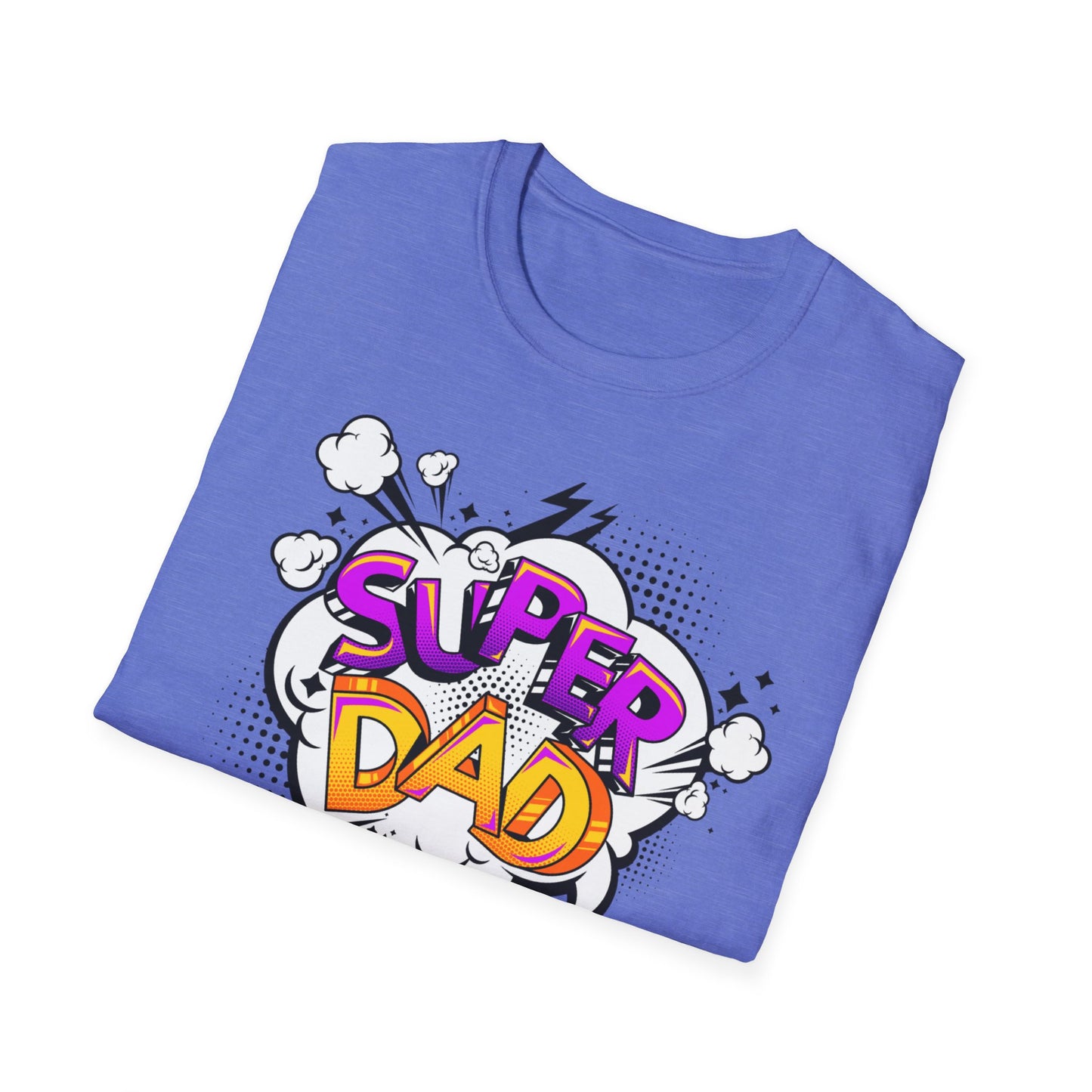 Super Dad 2025 T-Shirt, Fun Father's Day Gift, Unisex Softstyle Tee, Dad Humor Shirt, Birthday Present for Dad