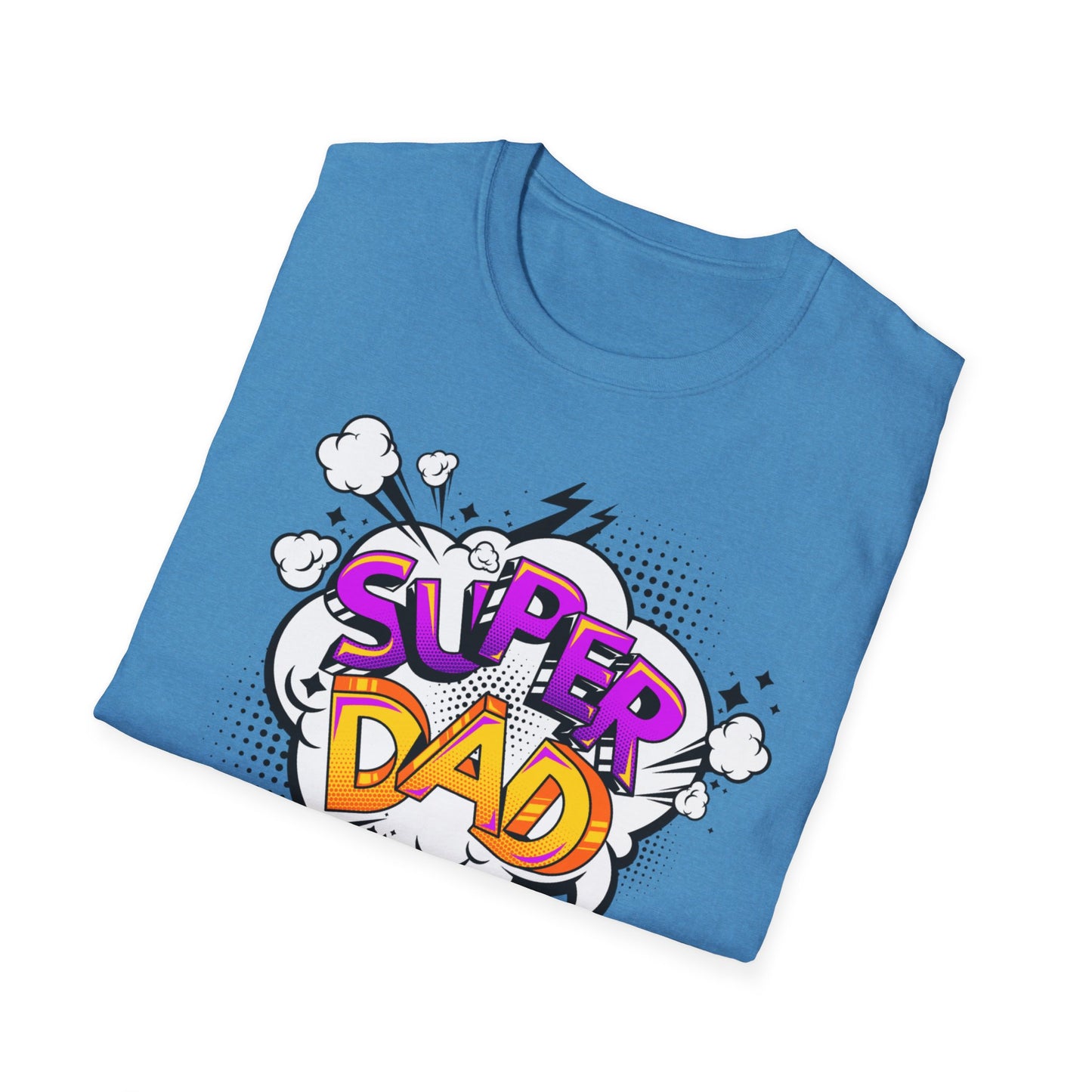Super Dad 2025 T-Shirt, Fun Father's Day Gift, Unisex Softstyle Tee, Dad Humor Shirt, Birthday Present for Dad