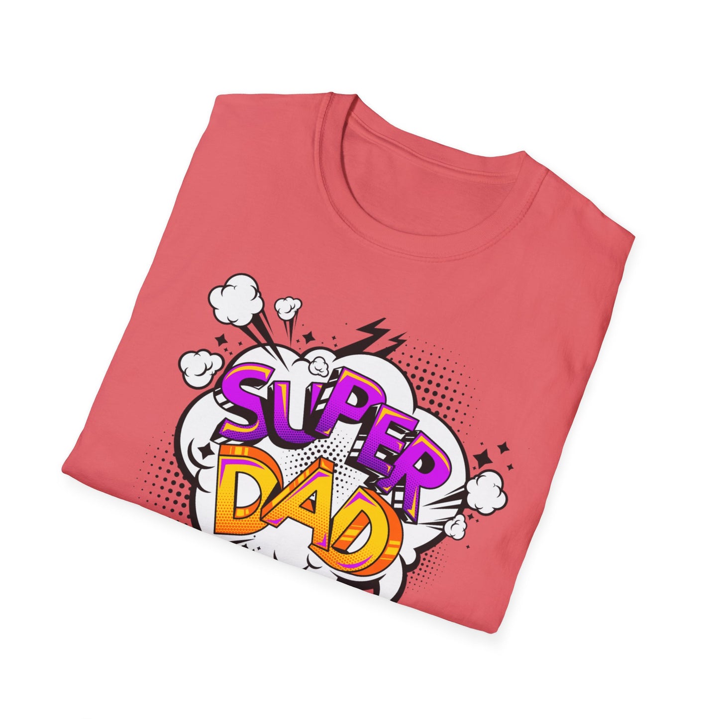 Super Dad 2025 T-Shirt, Fun Father's Day Gift, Unisex Softstyle Tee, Dad Humor Shirt, Birthday Present for Dad