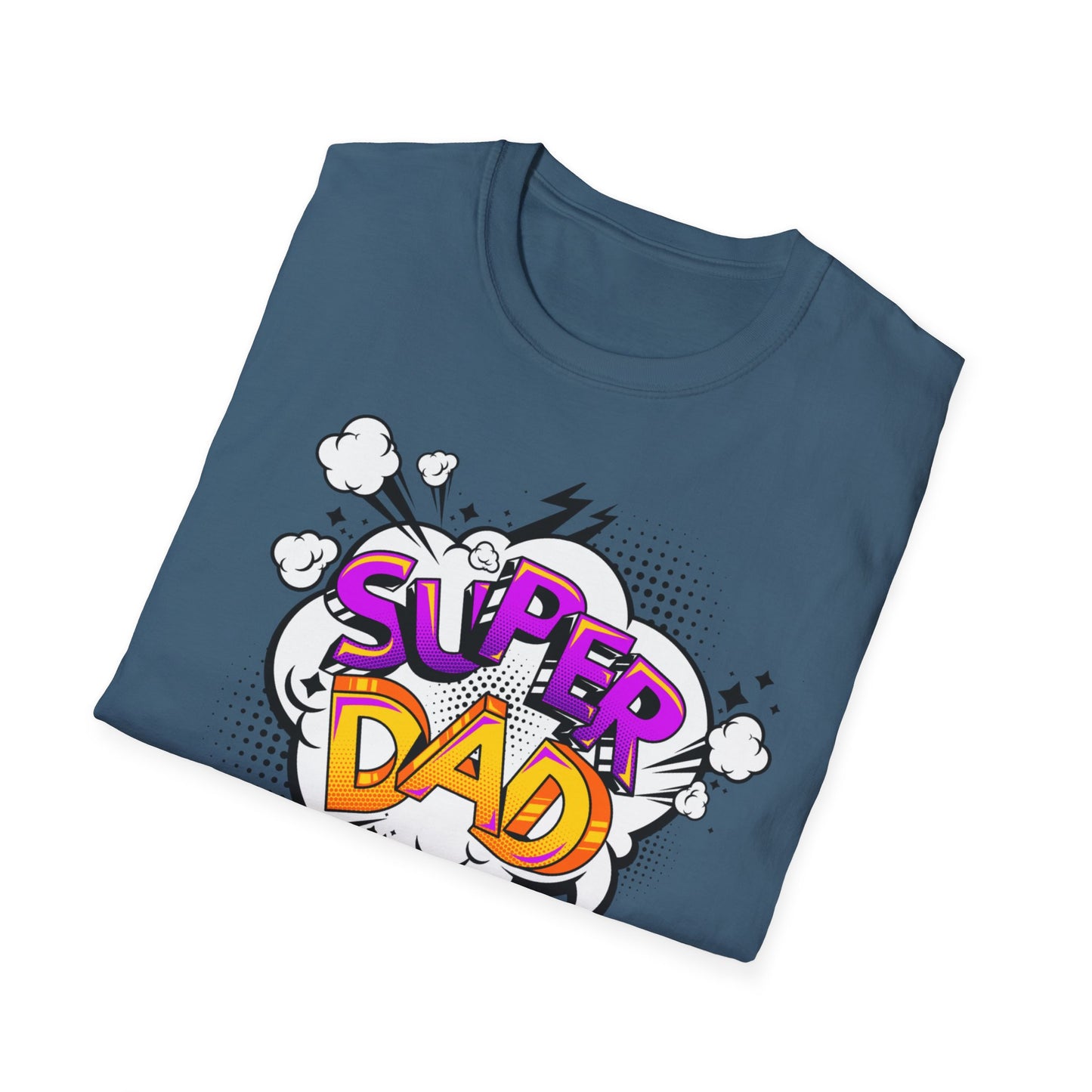 Super Dad 2025 T-Shirt, Fun Father's Day Gift, Unisex Softstyle Tee, Dad Humor Shirt, Birthday Present for Dad
