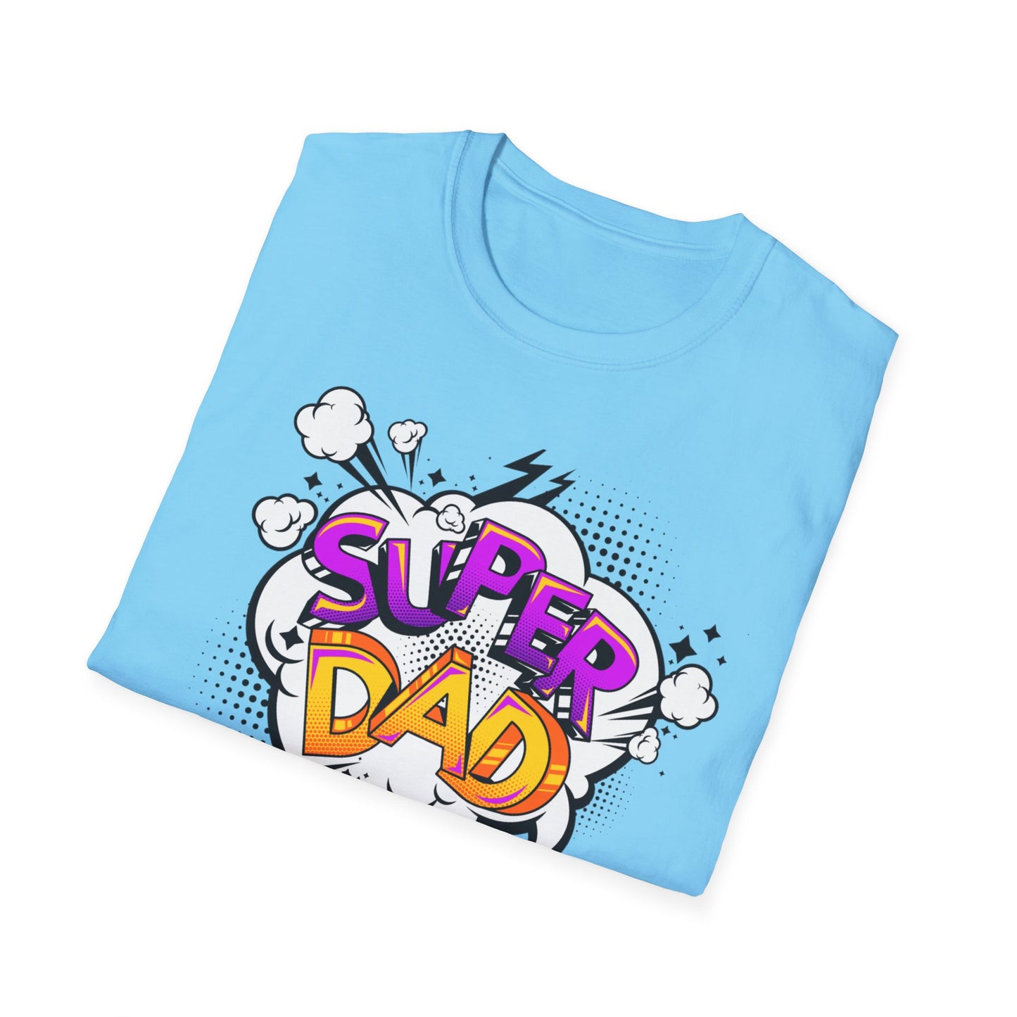 Super Dad 2025 T-Shirt, Fun Father's Day Gift, Unisex Softstyle Tee, Dad Humor Shirt, Birthday Present for Dad