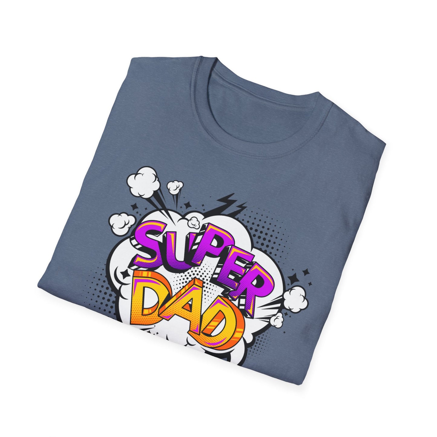 Super Dad 2025 T-Shirt, Fun Father's Day Gift, Unisex Softstyle Tee, Dad Humor Shirt, Birthday Present for Dad
